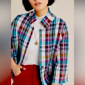 NWT Anthropologie Rosetta knit cropped cardigan